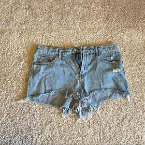 BDG Girl Friend High Rise Jean shorts
